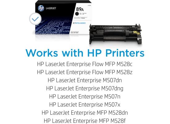 HP 89A Black Original Toner Cartridge